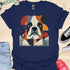 Life is better with a bulldog - V2 - Artistic T-Shirt